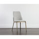 Marie Belfast Heather Grey / Bravo Metal Dining Chair, Set Of 2